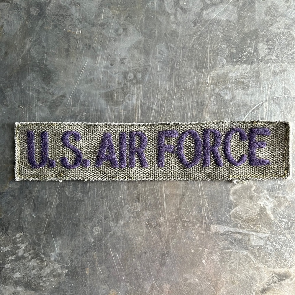 U.S. AIR FORCE embroidered tape patch - Vintage